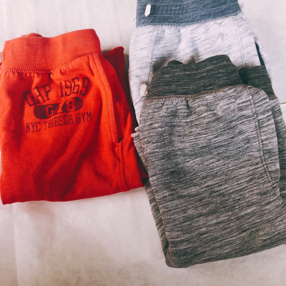 Gap Fit Kids Boys Athletic Sweat Shorts Lot